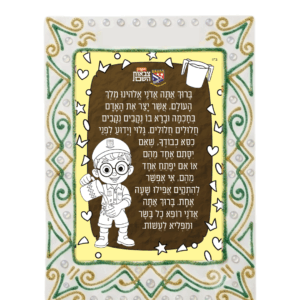 ערכת יצירה ברכת אשר יצר - 5 יחידות