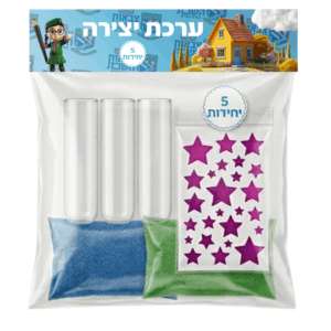 ערכת יצירה נר שעווה - 5 יחידות